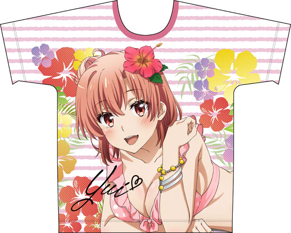 やはり俺の青春ラブコメはまちがっている。完 【描き下ろし】フルグラフィックTシャツXL 由比ヶ浜結衣(水着) - 公式商品画像 | AniSmile