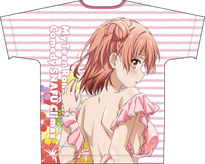 やはり俺の青春ラブコメはまちがっている。完 【描き下ろし】フルグラフィックTシャツXL 由比ヶ浜結衣(水着) 画像 2 | AniSmile
