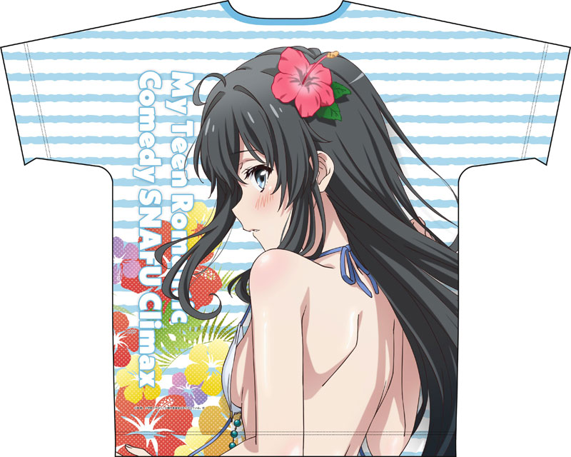 やはり俺の青春ラブコメはまちがっている。完 【描き下ろし】フルグラフィックTシャツL 雪ノ下雪乃(水着) 画像 2 | AniSmile