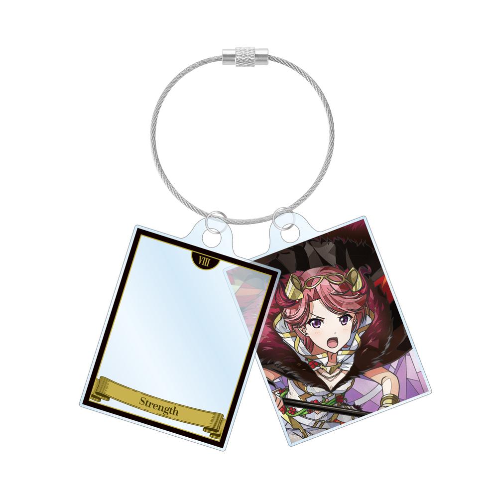 少女☆歌劇 レヴュースタァライト 石動 双葉 Aure Glass 2連ワイヤーアクリルキーホルダー - 公式商品画像 | AniSmile