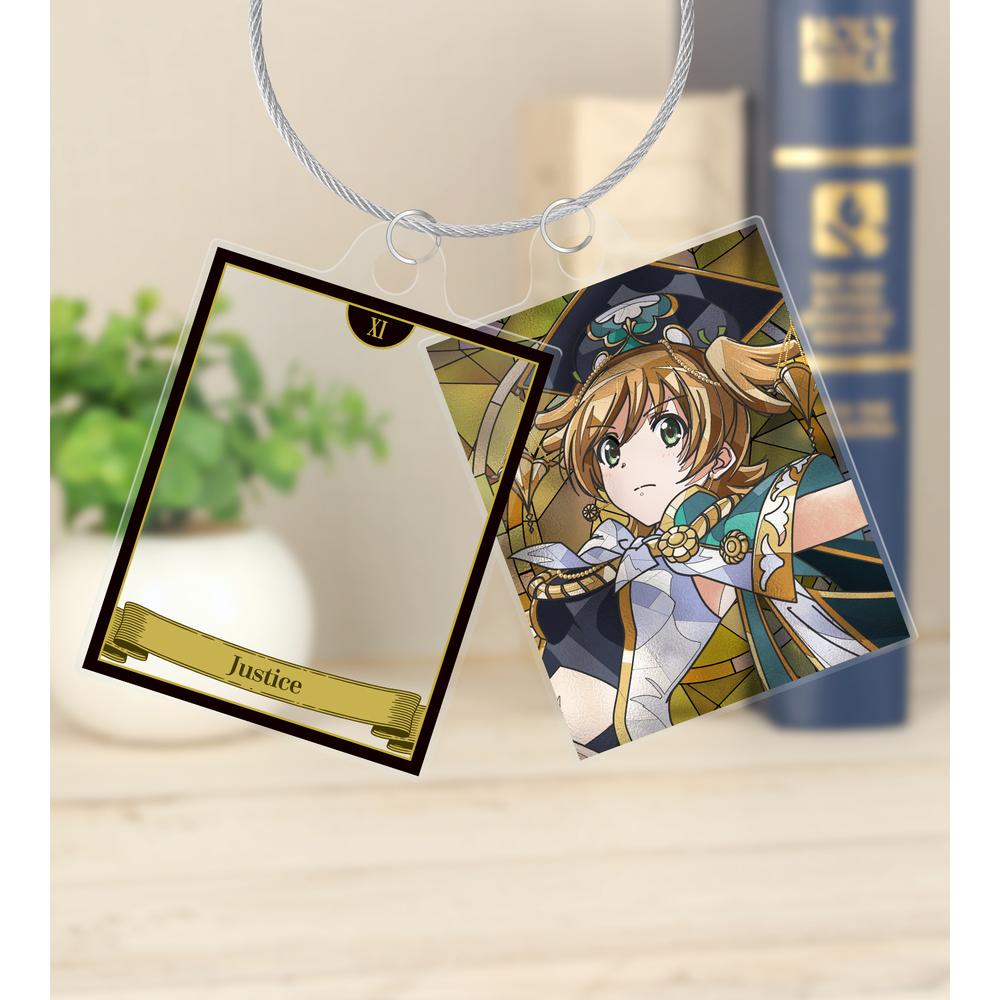 少女☆歌劇 レヴュースタァライト 大場 なな Aure Glass 2連ワイヤーアクリルキーホルダー 画像 5 | AniSmile