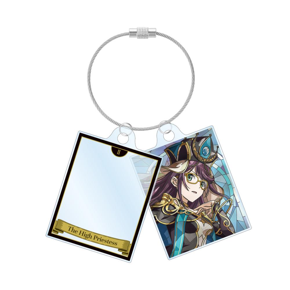 少女☆歌劇 レヴュースタァライト 星見 純那 Aure Glass 2連ワイヤーアクリルキーホルダー - 公式商品画像 | AniSmile