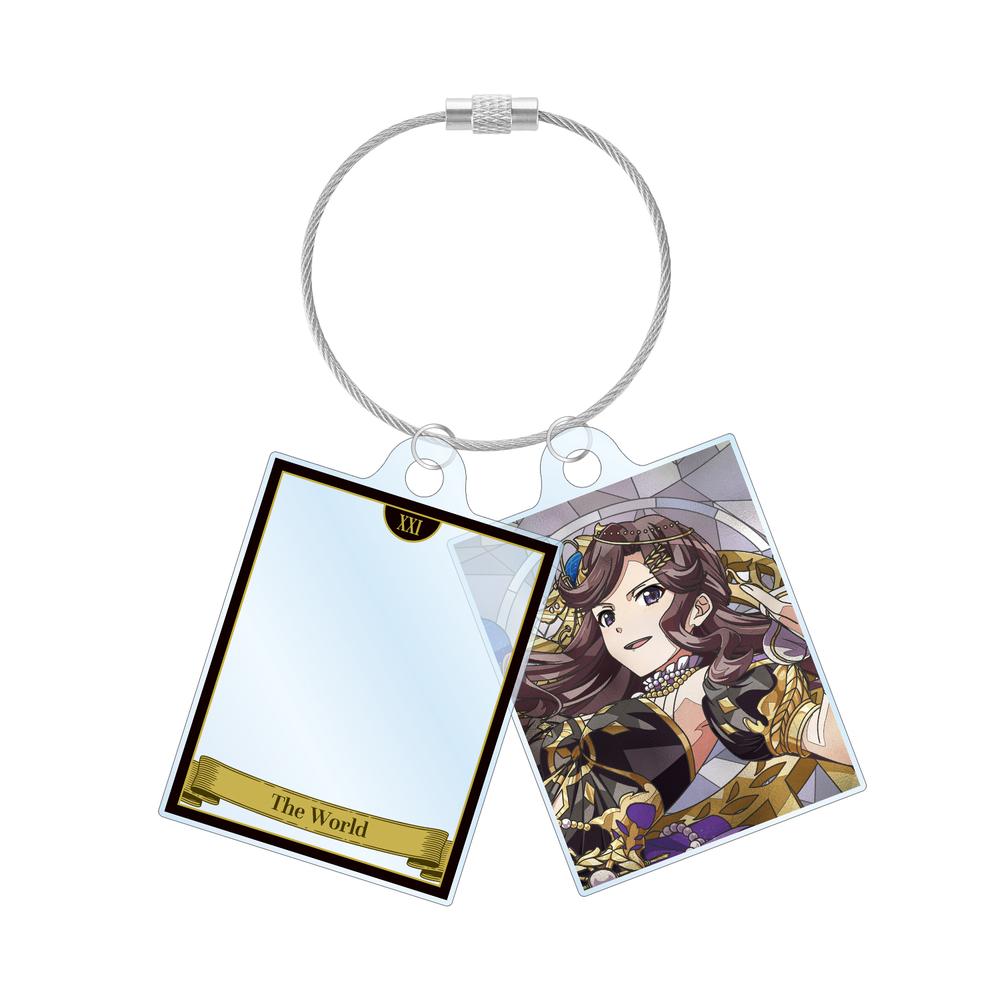 少女☆歌劇 レヴュースタァライト 天堂 真矢 Aure Glass 2連ワイヤーアクリルキーホルダー - 公式商品画像 | AniSmile