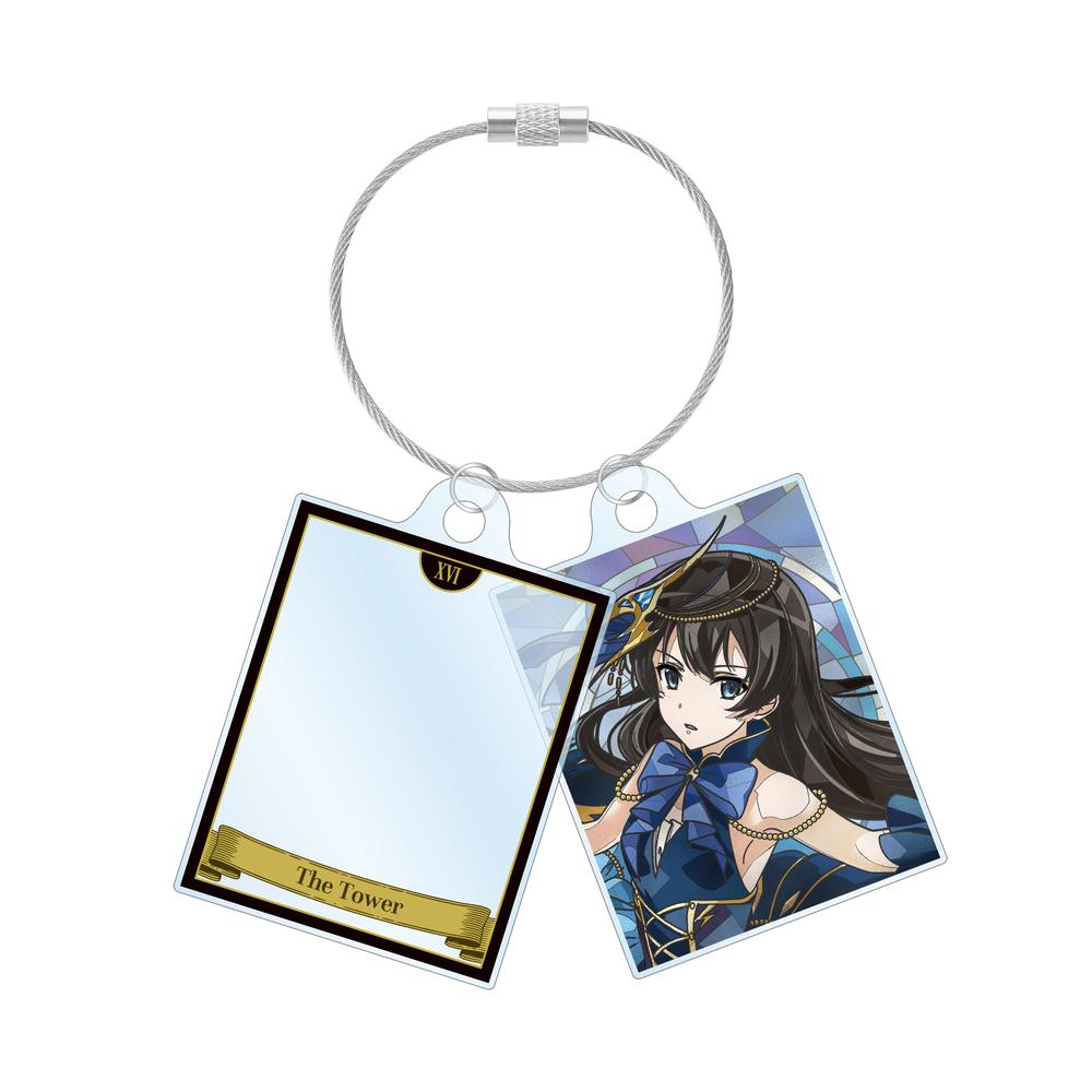 少女☆歌劇 レヴュースタァライト 神楽 ひかり Aure Glass 2連ワイヤーアクリルキーホルダー - 公式商品画像 | AniSmile
