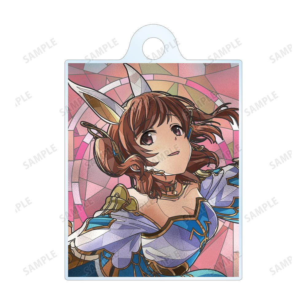少女☆歌劇 レヴュースタァライト 愛城 華恋 Aure Glass 2連ワイヤーアクリルキーホルダー 画像 4 | AniSmile