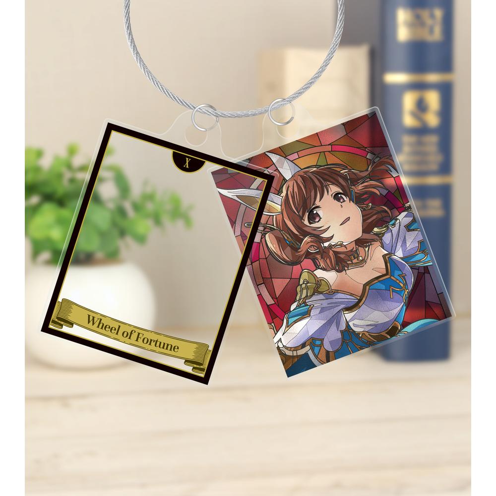少女☆歌劇 レヴュースタァライト 愛城 華恋 Aure Glass 2連ワイヤーアクリルキーホルダー 画像 5 | AniSmile
