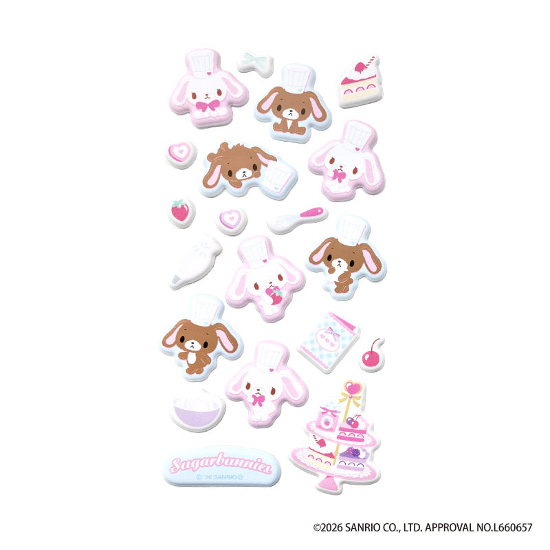 シュガーバニーズ ぷくぷくシール パティシェ - 公式商品画像 | AniSmile