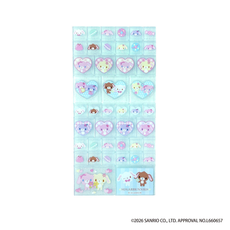 シュガーバニーズ タイルシール ブルー - 公式商品画像 | AniSmile