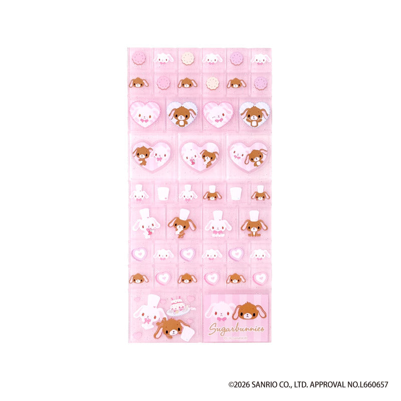 シュガーバニーズ タイルシール ピンク - 公式商品画像 | AniSmile