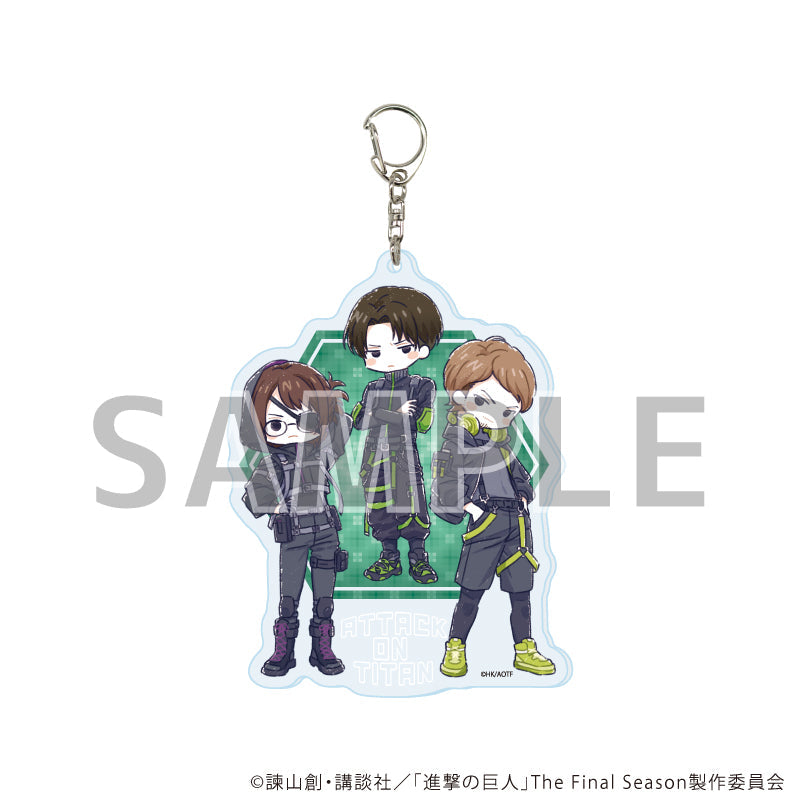 デカアクリルキーホルダー「TVアニメ『進撃の巨人』The Final Season」02/サイバーパンクver. B(グラフアートイラスト) - 公式商品画像 | AniSmile