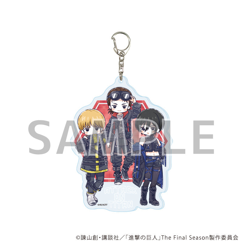 デカアクリルキーホルダー「TVアニメ『進撃の巨人』The Final Season」01/サイバーパンクver. A(グラフアートイラスト) - 公式商品画像 | AniSmile