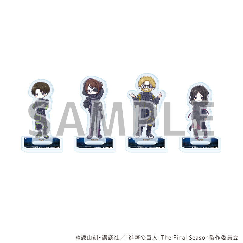 アクリルぷちスタンド「TVアニメ『進撃の巨人』The Final Season」02/サイバーパンクver. Bセット ブラインド(全4種)(グラフアートイラスト) - 公式商品画像 | AniSmile