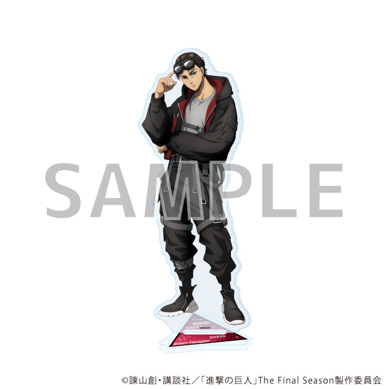 アクリルスタンド「TVアニメ『進撃の巨人』The Final Season」09/エレン・イェーガー サイバーパンクver.(描き下ろしイラスト) - AniSmile