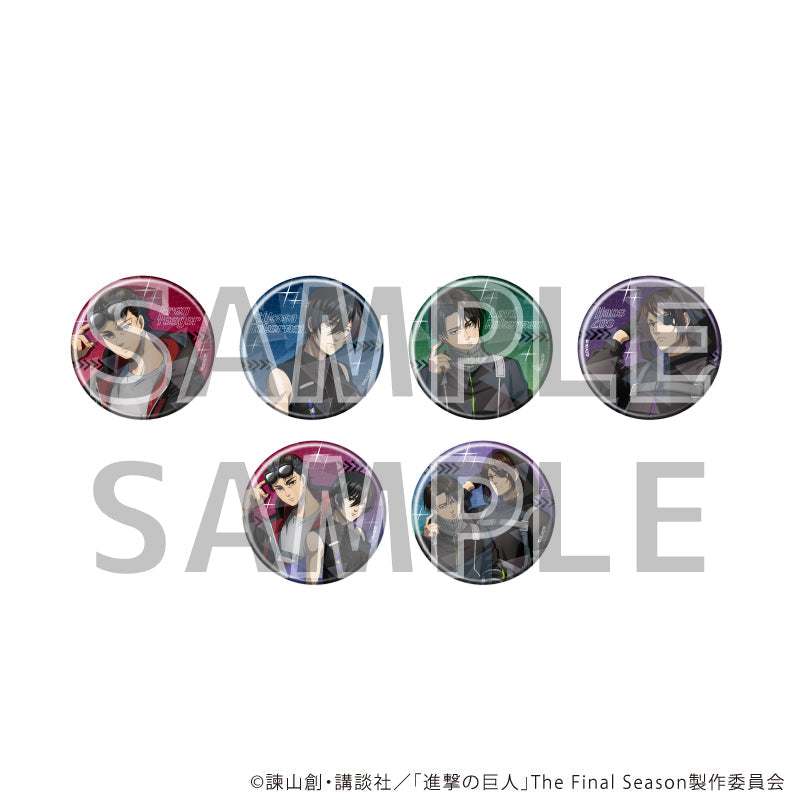 ホログラム缶バッジ(57mm)「TVアニメ『進撃の巨人』The Final Season」01/サイバーパンクver. ブラインド(全6種)(描き下ろしイラスト) - 公式商品画像 | AniSmile