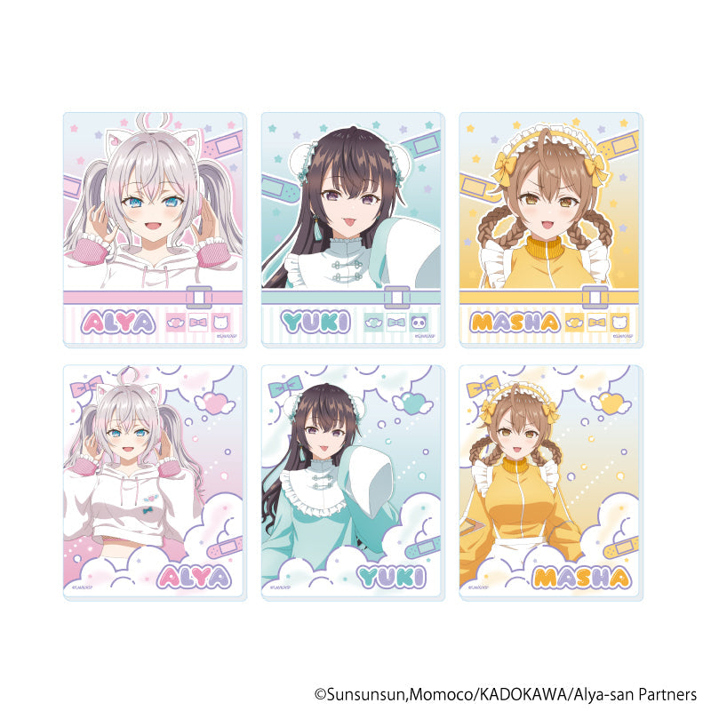 アクリルカード「時々ボソッとロシア語でデレる隣のアーリャさん」04/ゆめかわver. ブラインド(全6種)(描き下ろしイラスト) - 公式商品画像 | AniSmile