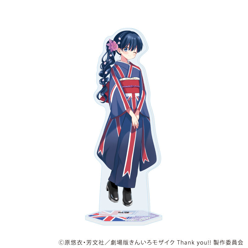 BIGアクリルスタンド「きんいろモザイク」08/小路 綾 バースデー着物ver(描き下ろしイラスト) - 公式商品画像 | AniSmile