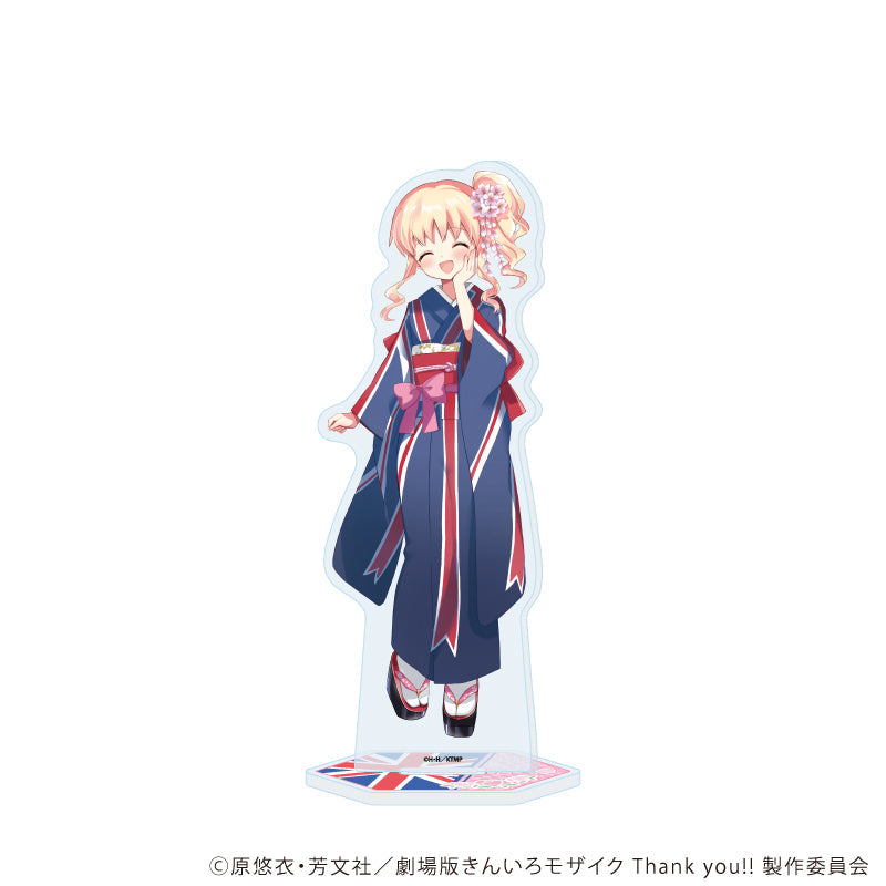 BIGアクリルスタンド「きんいろモザイク」07/アリス・カータレット バースデー着物ver(描き下ろしイラスト) - 公式商品画像 | AniSmile