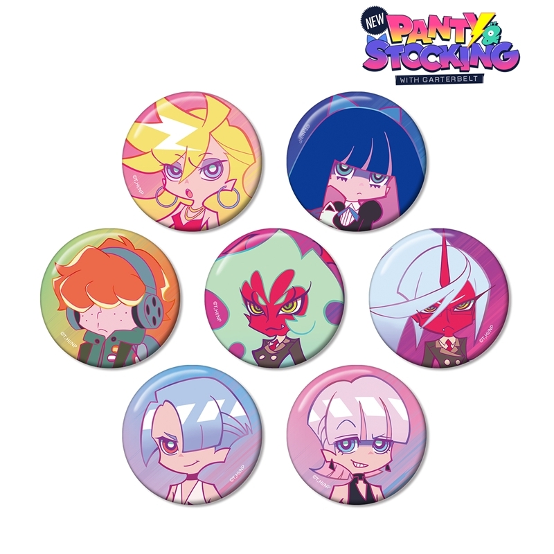 『New PANTY & STOCKING with GARTERBELT』 トレーディング Ani-Art clear label 缶バッジ(単位/単品) - 公式商品画像 | AniSmile