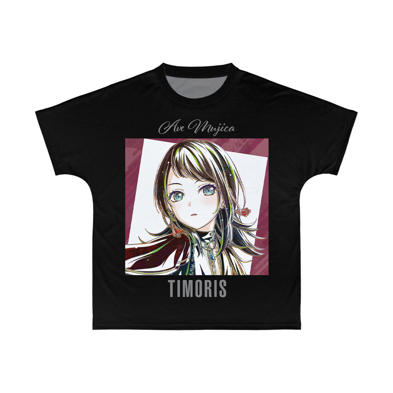 BanG Dream! ティモリス Ani-Art 第6弾 フルグラフィックTシャツユニセックス(サイズ/XXXL) 画像 2 | AniSmile