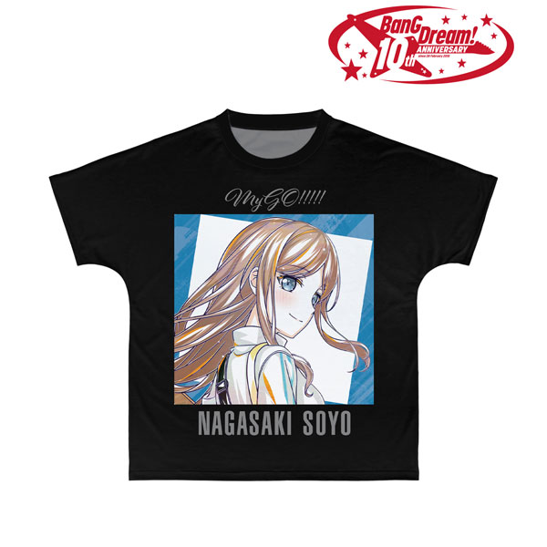 BanG Dream! 長崎 そよ Ani-Art 第6弾 フルグラフィックTシャツユニセックス(サイズ/XXXL) - 公式商品画像 | AniSmile