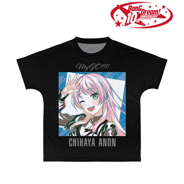 BanG Dream! 千早 愛音 Ani-Art 第6弾 フルグラフィックTシャツユニセックス(サイズ/XL) - 公式商品画像 | AniSmile