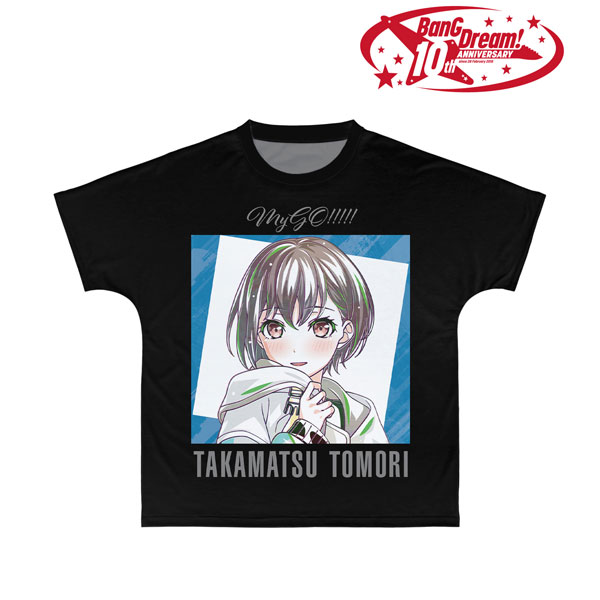 BanG Dream! 高松 燈 Ani-Art 第6弾 フルグラフィックTシャツユニセックス(サイズ/XXXL) - 公式商品画像 | AniSmile