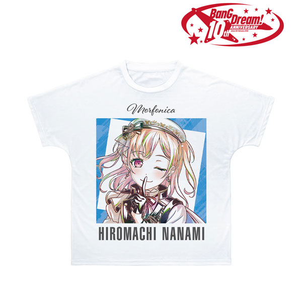 BanG Dream! 広町 七深 Ani-Art 第6弾 フルグラフィックTシャツユニセックス(サイズ/XXXL) - 公式商品画像 | AniSmile