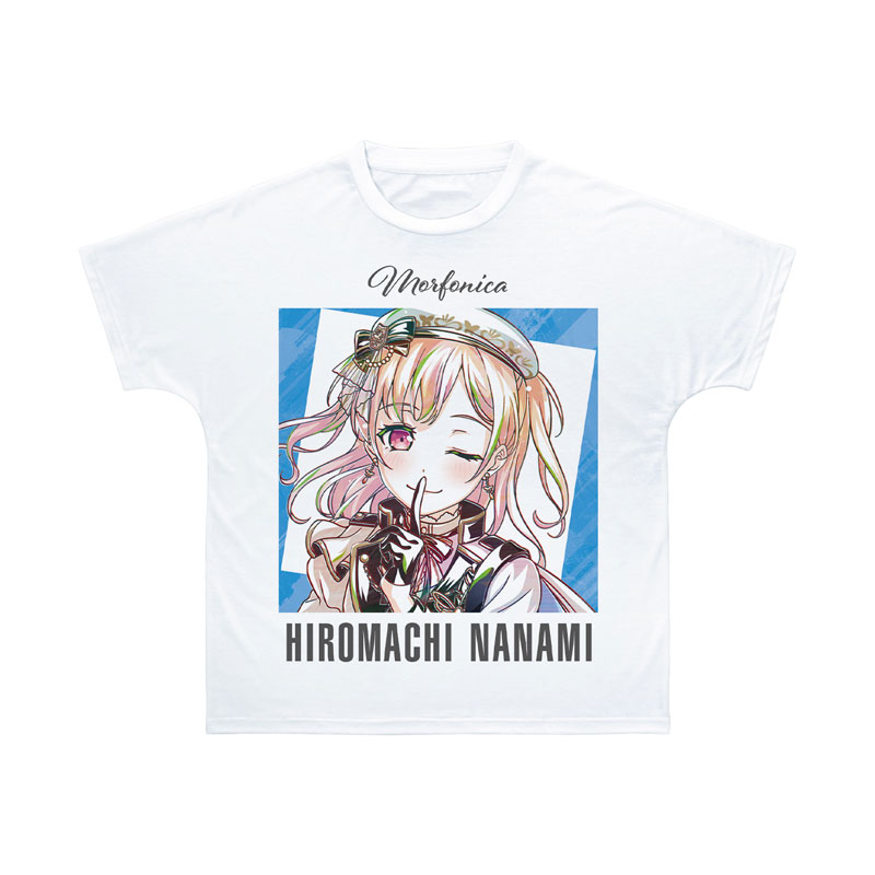BanG Dream! 広町 七深 Ani-Art 第6弾 フルグラフィックTシャツユニセックス(サイズ/XXXL) 画像 2 | AniSmile