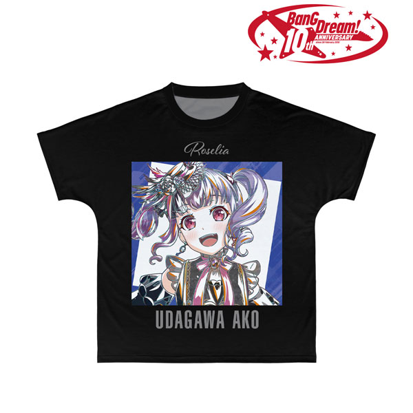 BanG Dream! 宇田川 あこ Ani-Art 第6弾 フルグラフィックTシャツユニセックス(サイズ/M) - 公式商品画像 | AniSmile