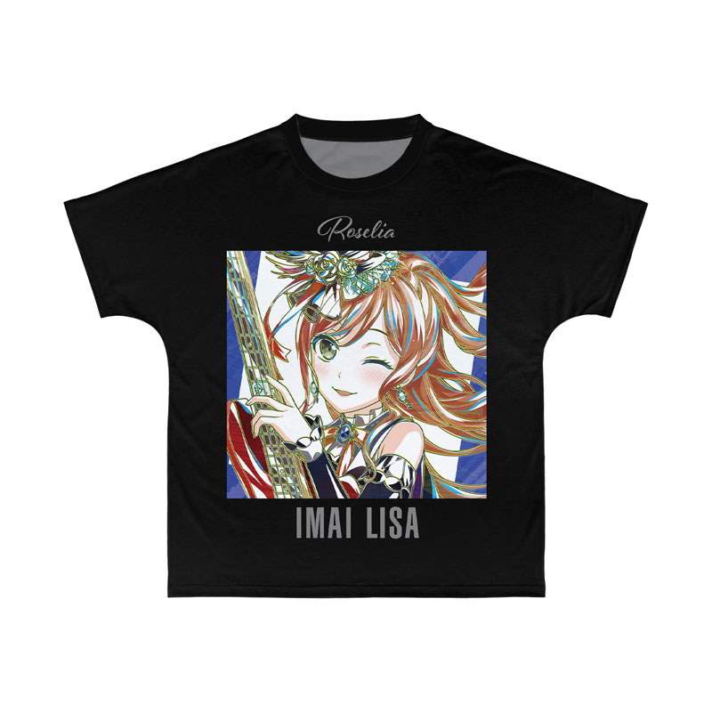 BanG Dream! 今井 リサ Ani-Art 第6弾 フルグラフィックTシャツユニセックス(サイズ/XXXL) 画像 2 | AniSmile