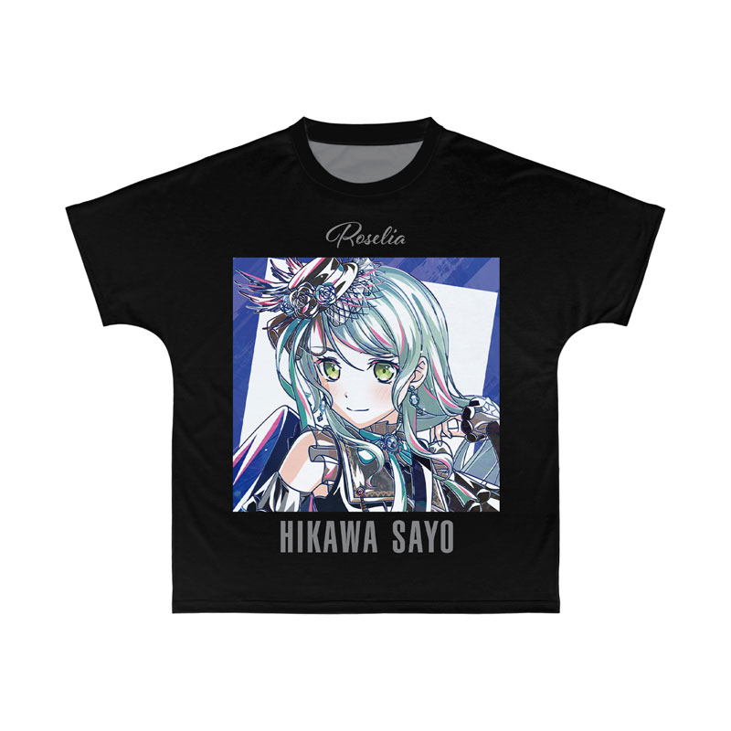 BanG Dream! 氷川 紗夜 Ani-Art 第6弾 フルグラフィックTシャツユニセックス(サイズ/XL) 画像 2 | AniSmile