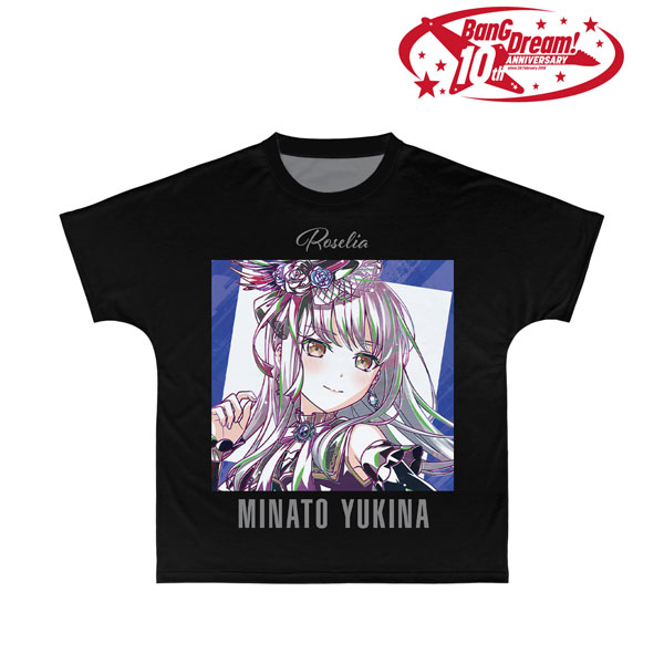 BanG Dream! 湊 友希那 Ani-Art 第6弾 フルグラフィックTシャツユニセックス(サイズ/S) - 公式商品画像 | AniSmile