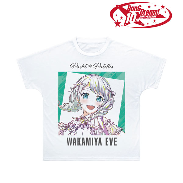 BanG Dream! 若宮 イヴ Ani-Art 第6弾 フルグラフィックTシャツユニセックス(サイズ/S) - 公式商品画像 | AniSmile