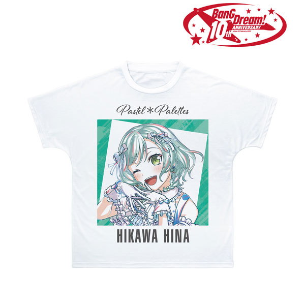 BanG Dream! 氷川 日菜 Ani-Art 第6弾 フルグラフィックTシャツユニセックス(サイズ/L) - 公式商品画像 | AniSmile
