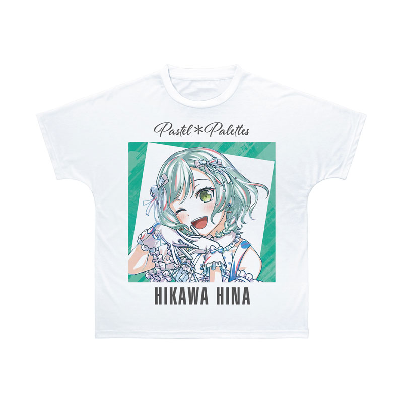 BanG Dream! 氷川 日菜 Ani-Art 第6弾 フルグラフィックTシャツユニセックス(サイズ/L) 画像 2 | AniSmile