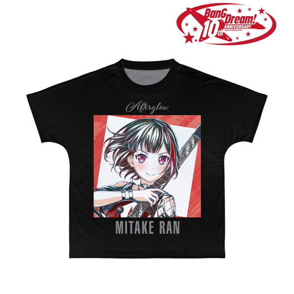 BanG Dream! 美竹 蘭 Ani-Art 第6弾 フルグラフィックTシャツユニセックス(サイズ/M) - 公式商品画像 | AniSmile
