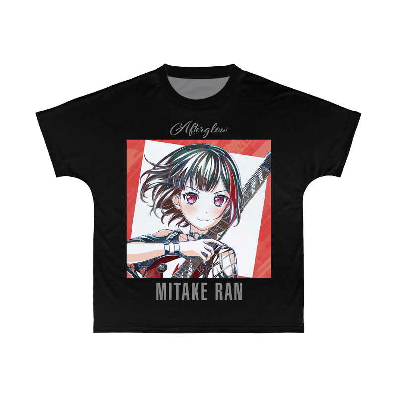 BanG Dream! 美竹 蘭 Ani-Art 第6弾 フルグラフィックTシャツユニセックス(サイズ/M) 画像 2 | AniSmile