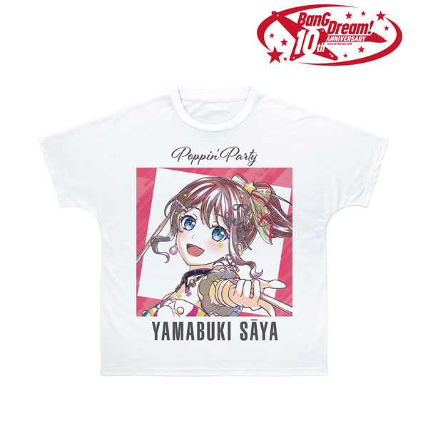 BanG Dream! 山吹 沙綾 Ani-Art 第6弾 フルグラフィックTシャツユニセックス(サイズ/S) - 公式商品画像 | AniSmile