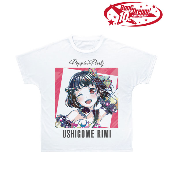 BanG Dream! 牛込 りみ Ani-Art 第6弾 フルグラフィックTシャツユニセックス(サイズ/XXL) - 公式商品画像 | AniSmile