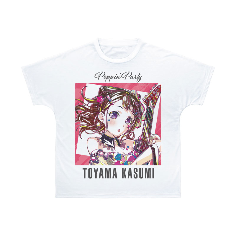 BanG Dream! 戸山 香澄 Ani-Art 第6弾 フルグラフィックTシャツユニセックス(サイズ/S) 画像 2 | AniSmile