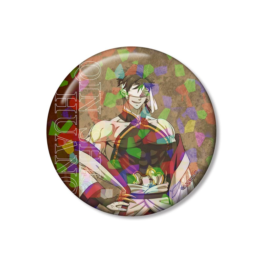 終末のワルキューレIII 描き下ろし 始皇帝 75mmホログラム缶バッジ ver.B - 公式商品画像 | AniSmile