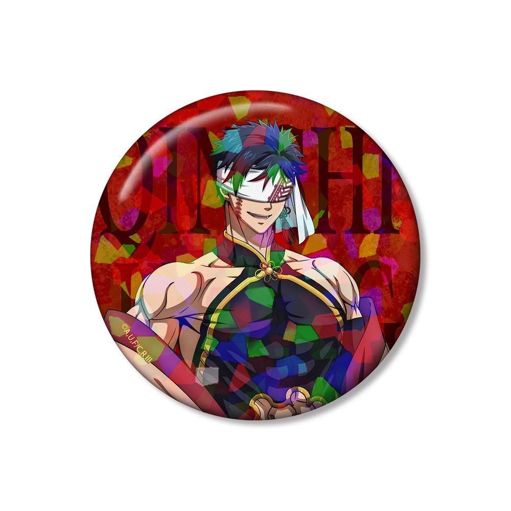 終末のワルキューレIII 描き下ろし 始皇帝 75mmホログラム缶バッジ ver.A - 公式商品画像 | AniSmile