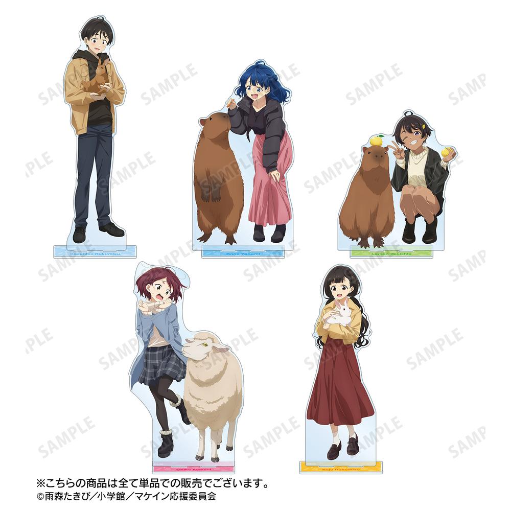 TVアニメ『負けヒロインが多すぎる!』 描き下ろし 八奈見 杏菜 動物とのふれあいver. 特大アクリルスタンド 画像 4 | AniSmile