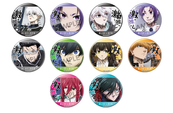 劇場版ブルーロック 激推缶バッジコレクション vol.1 - official product image | AniSmile