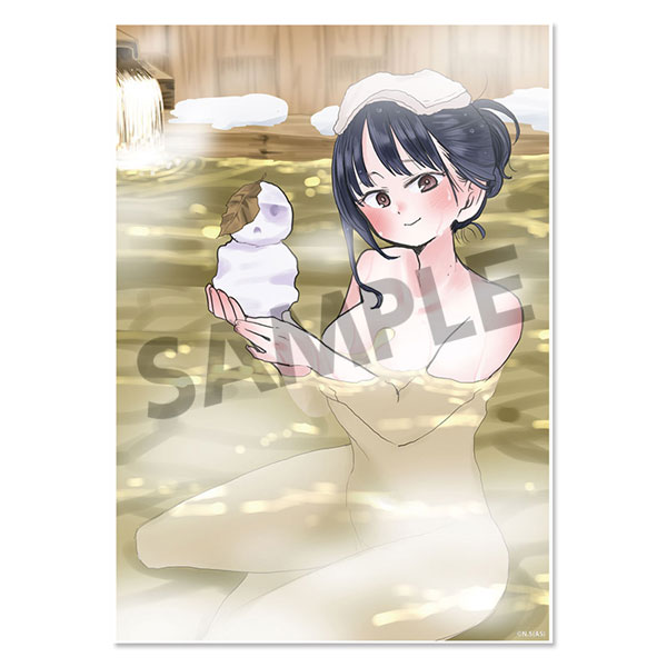 僕の心のヤバイやつ ビジュアクリルプレート 杏奈 乳頭温泉ver. - official product image | AniSmile