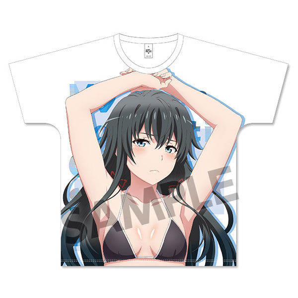 やはり俺の青春ラブコメはまちがっている。 フルグラTシャツ 雪ノ下雪乃 水着B 続 XL 画像 2 | AniSmile