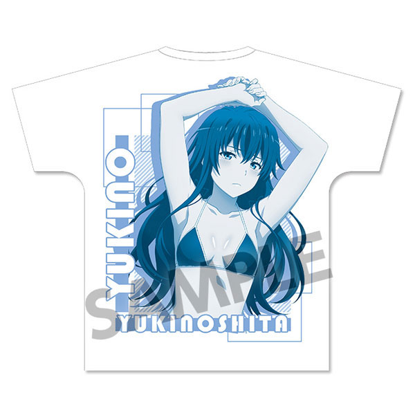 やはり俺の青春ラブコメはまちがっている。 フルグラTシャツ 雪ノ下雪乃 水着B 続 XL 画像 3 | AniSmile