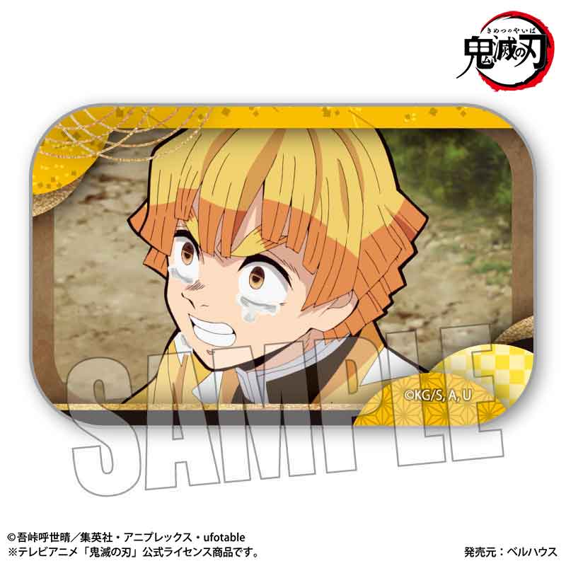メモリーズスクエア缶バッジ テレビアニメ「鬼滅の刃」竈門炭治郎 立志編/我妻 善逸 - 公式商品画像 | AniSmile