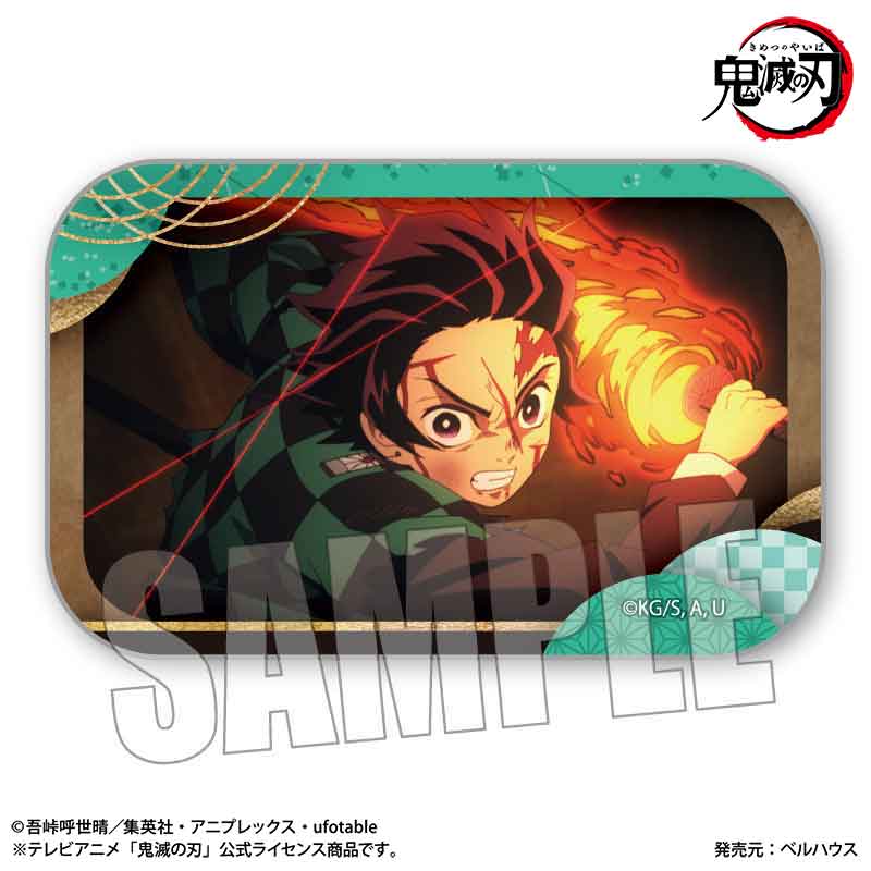 メモリーズスクエア缶バッジ テレビアニメ「鬼滅の刃」竈門炭治郎 立志編/竈門 炭治郎 - 公式商品画像 | AniSmile