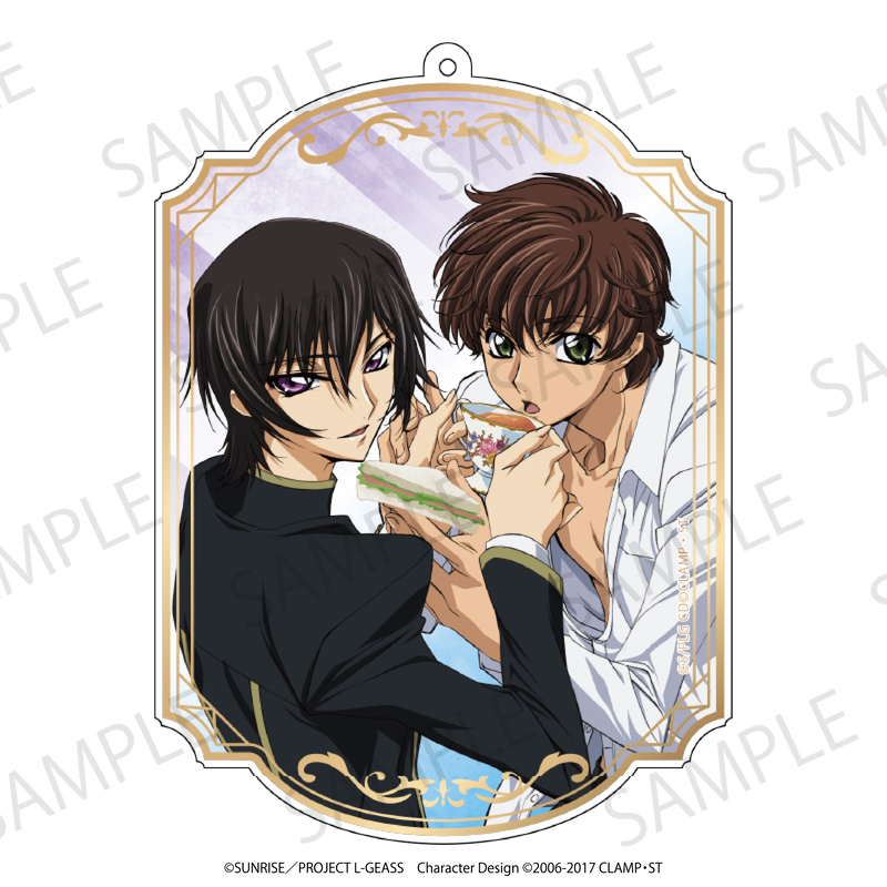 コードギアス 反逆のルルーシュ アクリルチャーム ルルーシュ&スザクB - 公式商品画像 | AniSmile